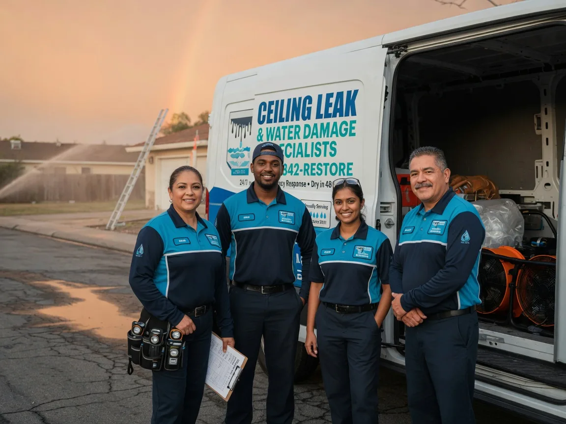 Ceiling Leak Cleanup company in Conneaut Lake, PA