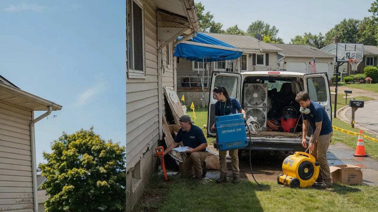 Ceiling Leak Cleanup in Conneaut Lake, PA near me