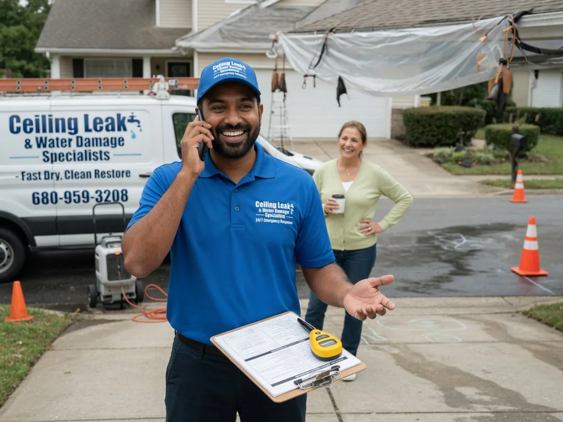 Ceiling Leak Cleanup Conneaut Lake, PA FAQs